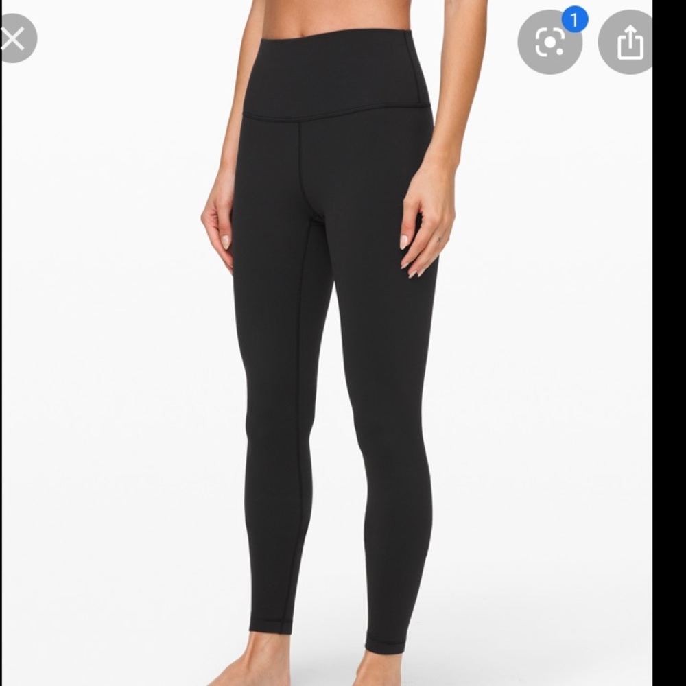 Full Length Black Lululemon Leggings
